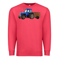 Cardinal Farm Tractor Premium Sweatshirt - RanaPortraitStore