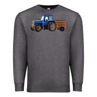 Charcoal Heather Farm Tractor Premium Sweatshirt - RanaPortraitStore
