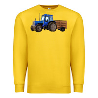 Lemon Farm Tractor Premium Sweatshirt - RanaPortraitStore
