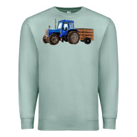 Seafoam Farm Tractor Premium Sweatshirt - RanaPortraitStore