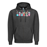 Charcoal Heather easter coffee cups libbey glass Zipper Hoodie - Jasminsmagicworld
