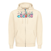Sandshell easter coffee cups libbey glass Zipper Hoodie - Jasminsmagicworld