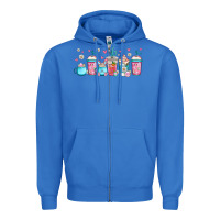 Easter Coffee Cups Libbey Glass Zipper Hoodie | Teevron