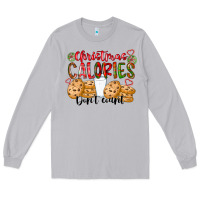 Moon Dust christmas calories dont count Long Sleeve Tee - CowhideDigitalArt