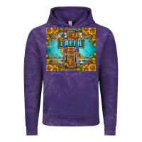 Cloud Purple Western Faith Cross Butterfly Vintage Hoodie - LillyAllenDesigns
