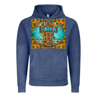 Vintage Denim Western Faith Cross Butterfly Vintage Hoodie - LillyAllenDesigns
