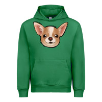 Emerald Chihuahua Urban Hoodie - Jasminsmagicworld