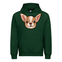 Foreset Green Chihuahua Urban Hoodie - Jasminsmagicworld