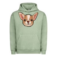 Pigment Oil Green Chihuahua Urban Hoodie - Jasminsmagicworld