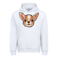 White Chihuahua Urban Hoodie - Jasminsmagicworld