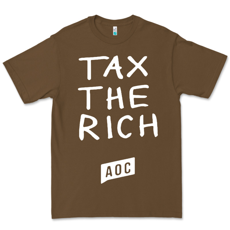 Aoc Tax The Rich Premium Tee by baoMotion | Teevron