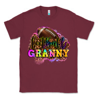 Burgundy football granny Classic Tee - OliviaCreatesArt