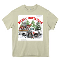 Mossy merry chrıstmas Heavy Core Tee - FaDigitalArtStudio