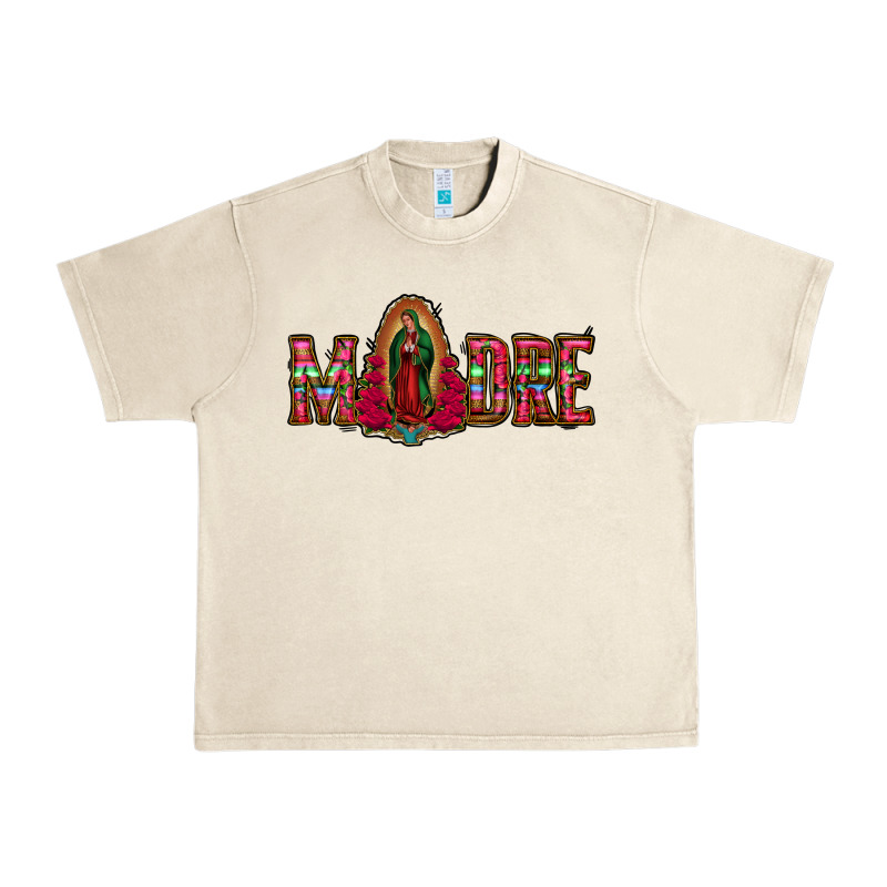Madre Floral Aztec Leopard Urban Heavy Tee by Jasminsmagicworld | Teevron