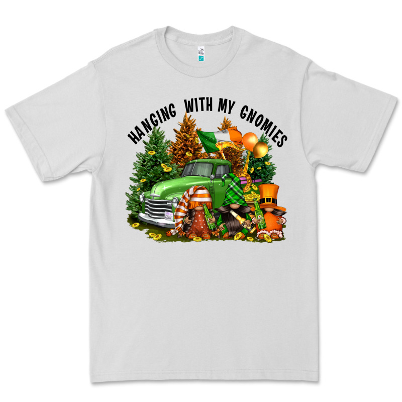 St. Patricks Day Hanging With My Gnomies Premium Tee by FaDigitalArtStudio | Teevron