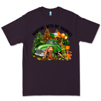 Plum St. Patricks Day hanging with my gnomies Premium Tee - FaDigitalArtStudio