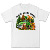 White St. Patricks Day hanging with my gnomies Premium Tee - FaDigitalArtStudio
