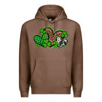 Chestnut st patricks day western hearts Premium Hoodie - Artiststas