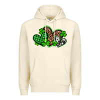 Sandshell st patricks day western hearts Premium Hoodie - Artiststas