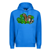 True Royal st patricks day western hearts Premium Hoodie - Artiststas