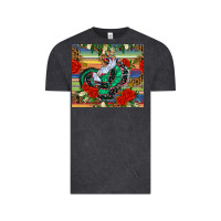 Vintage Black flamenco dancer tumbler Vintage Tee - BundleAndBundleShop