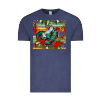 Vintage Denim flamenco dancer tumbler Vintage Tee - BundleAndBundleShop