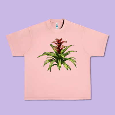 Bromeliads Urban Heavy Tee Designed By Lillyallendesigns