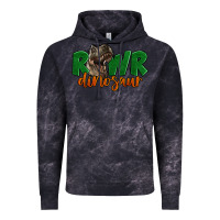 Cloud Black Rawr Dinosaur Vintage Hoodie - LillyAllenDesigns