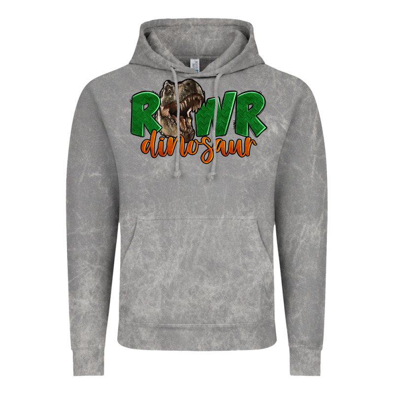Rawr Dinosaur Vintage Hoodie by LillyAllenDesigns | Teevron