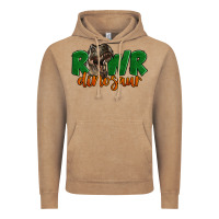 Vintage Coffee Rawr Dinosaur Vintage Hoodie - LillyAllenDesigns