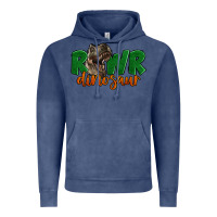 Vintage Denim Rawr Dinosaur Vintage Hoodie - LillyAllenDesigns