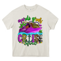 Cream mardi gras cruise squad Heavy Core Tee - OliviaCreatesArt