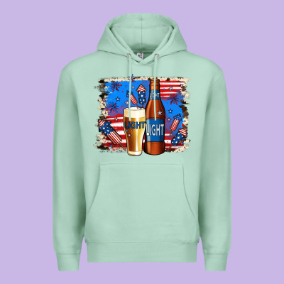 Just Here For The Light Premium Hoodie Designed By Jasminsmagicworld