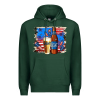 Sports Green Just Here For The Light Premium Hoodie - Jasminsmagicworld