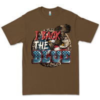 Cacao I back the blue Premium Tee - FaDigitalArtStudio