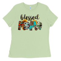 Matcha Blessed Mama Ladies Tee - FaDigitalArtStudio