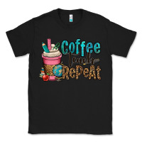 Black coffee teach repeat Classic Tee - OliviaCreatesArt