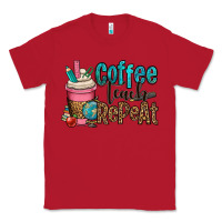 Red coffee teach repeat Classic Tee - OliviaCreatesArt
