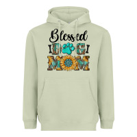 Matcha Blessed dog mom Heavyweight Hoodie - RanaPortraitStore