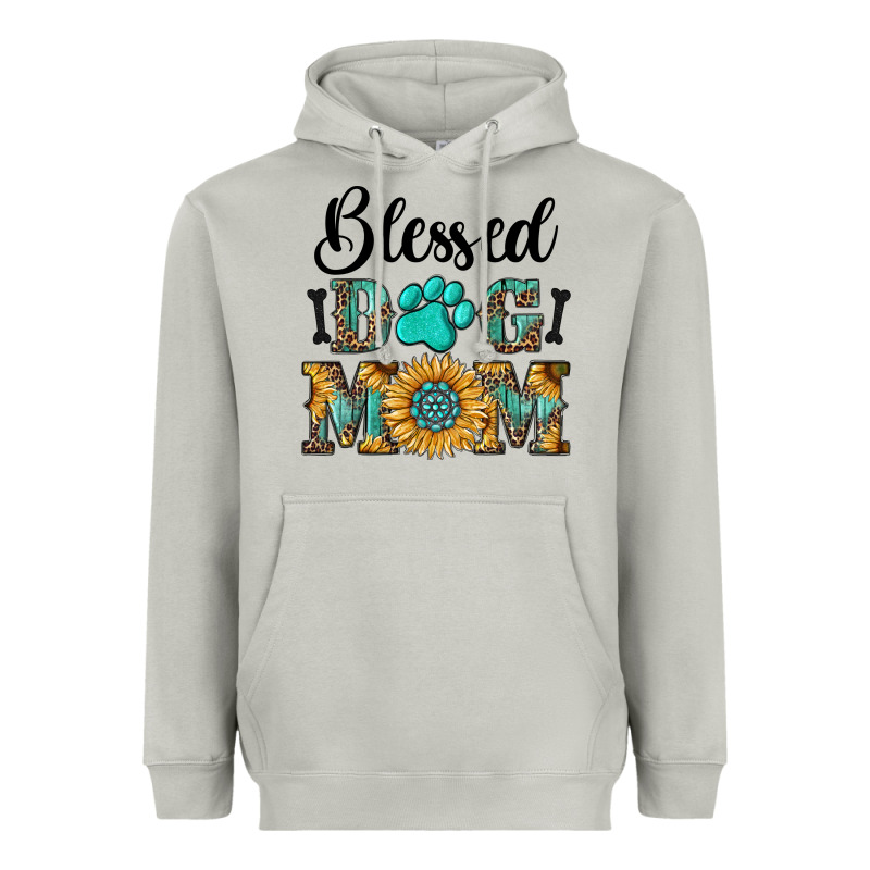 Blessed Dog Mom Heavyweight Hoodie by RanaPortraitStore | Teevron