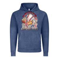 Vintage Denim i am just here for the snack baseball sister Vintage Hoodie - RacoonDesign