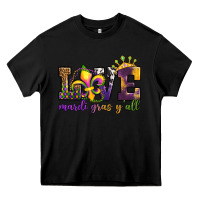 Black love. ardi gras y'all Heavy Core Tee - OliviaCreatesArt