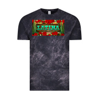 Cloud Black latina license plate Vintage Tee - BundleAndBundleShop