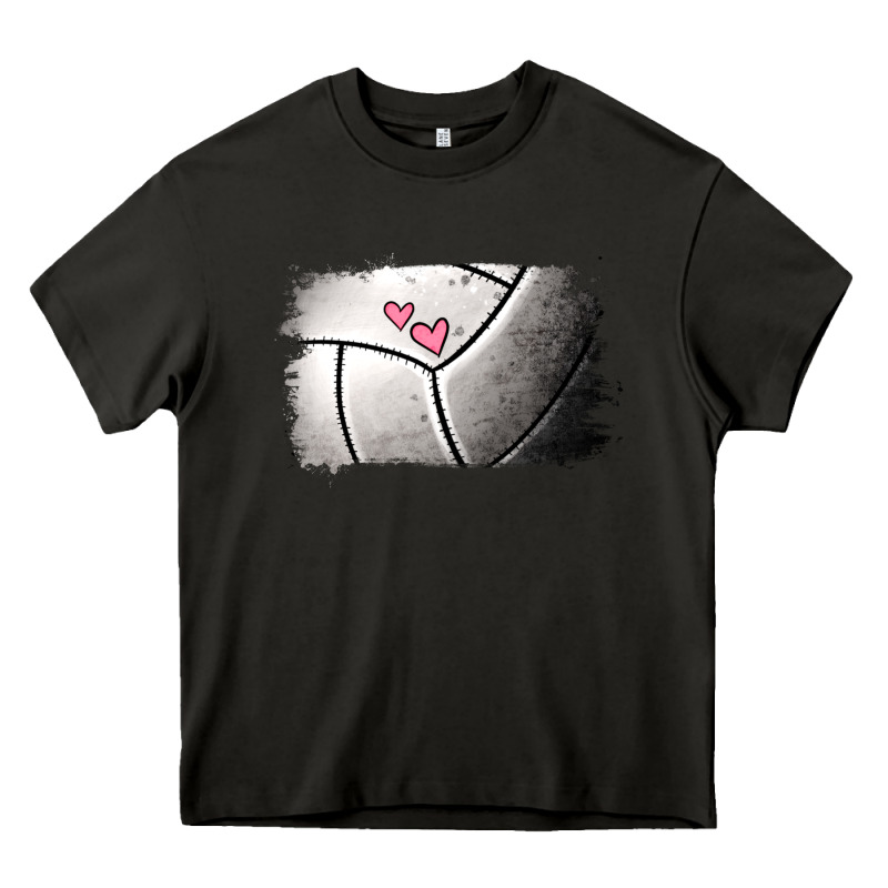 Volleyball Brushstroke Heavy Core Tee by Jasminsmagicworld | Teevron