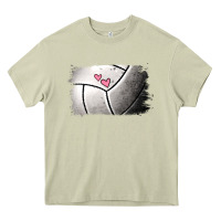 Mossy volleyball brushstroke Heavy Core Tee - Jasminsmagicworld