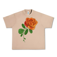 Burro Burst Of Joy Rose Urban Heavy Tee - LillyAllenDesigns