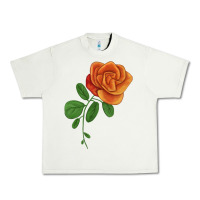 Pistachio Burst Of Joy Rose Urban Heavy Tee - LillyAllenDesigns