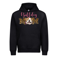 Black Bulldog Mom Urban Hoodie - Jasminsmagicworld