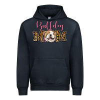 Navy Bulldog Mom Urban Hoodie - Jasminsmagicworld