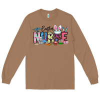 Toasted Coconut easter nurse Long Sleeve Tee - CowhideDigitalArt